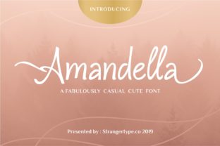 Amandella: A Cute Script Font for Web Design
