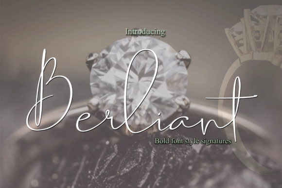 Berliant: A Modern Handwritten Typeface for Branding