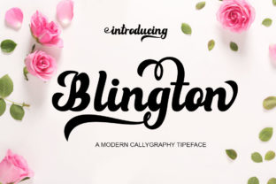 Blington: A Modern Script Font for Authentic Branding