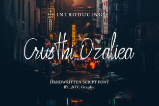 Crusthi Ozaliea: A Bold Handwritten Font for Campaigns
