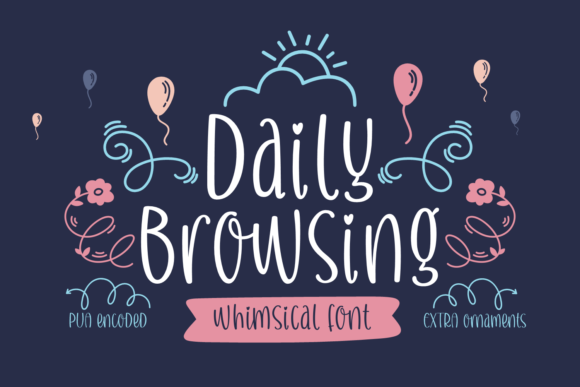 Daily Browsing: A Charming Handwritten Typeface Review