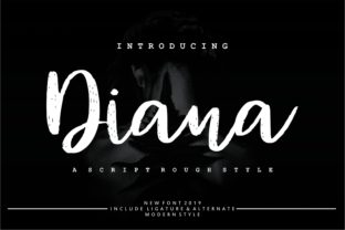 Diana Rough: A Handwritten Font for Campaign Impact