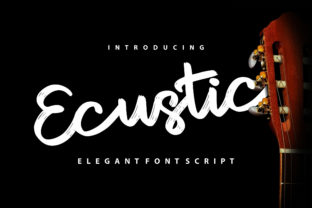 Ecustic: The Handwritten Font for Authentic Branding