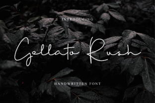 Gellato Rush: A Modern Handwritten Font Review