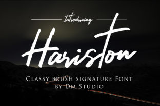 Hariston: A Smart Handwritten Font for Modern Web Design