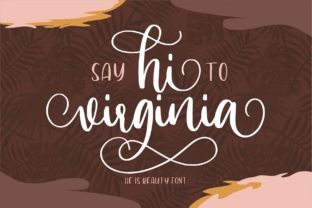 Hi Virginia: A Bold Handwritten Font for Web Design