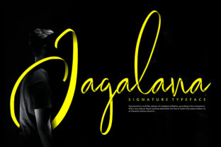 Jagalana: A Premium Script Font for Campaigns