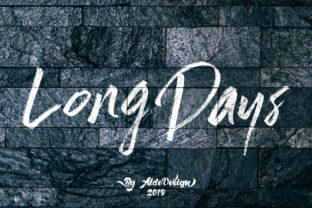 Long Days: A Premium Script Font for Campaigns