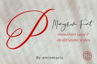 Monogram P Monofont Caps P: A Typeface for Editorial Identity