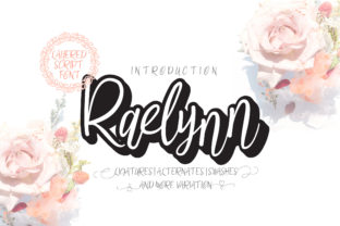 Raelynn: A Charming Handwritten Font for Crafters