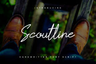 Scoutline: A Calm Handwritten Font for Web Design