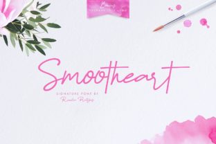 Smootheart: A Refined Handwritten Font for Editorial Design