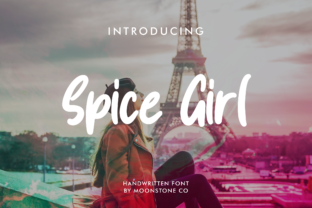 Spice Girl: A Charming Handwritten Font for Branding
