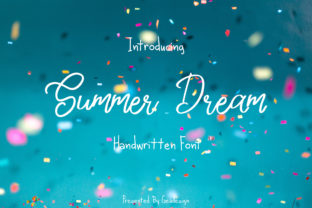 Summer Dream: A Handwritten Font for Small Business Branding
