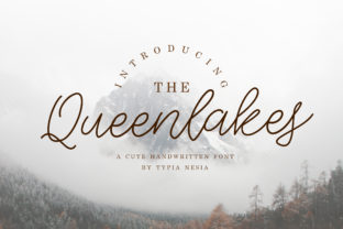 The Queenlakes: A Bold Script Font for Campaigns
